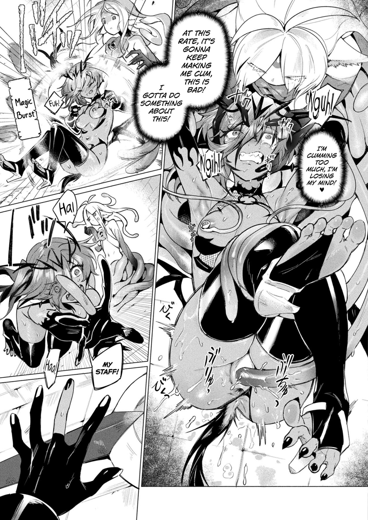 Hentai Manga Comic-Kanraku Kanbu Maam in Ero Trap Dungeon-Read-9